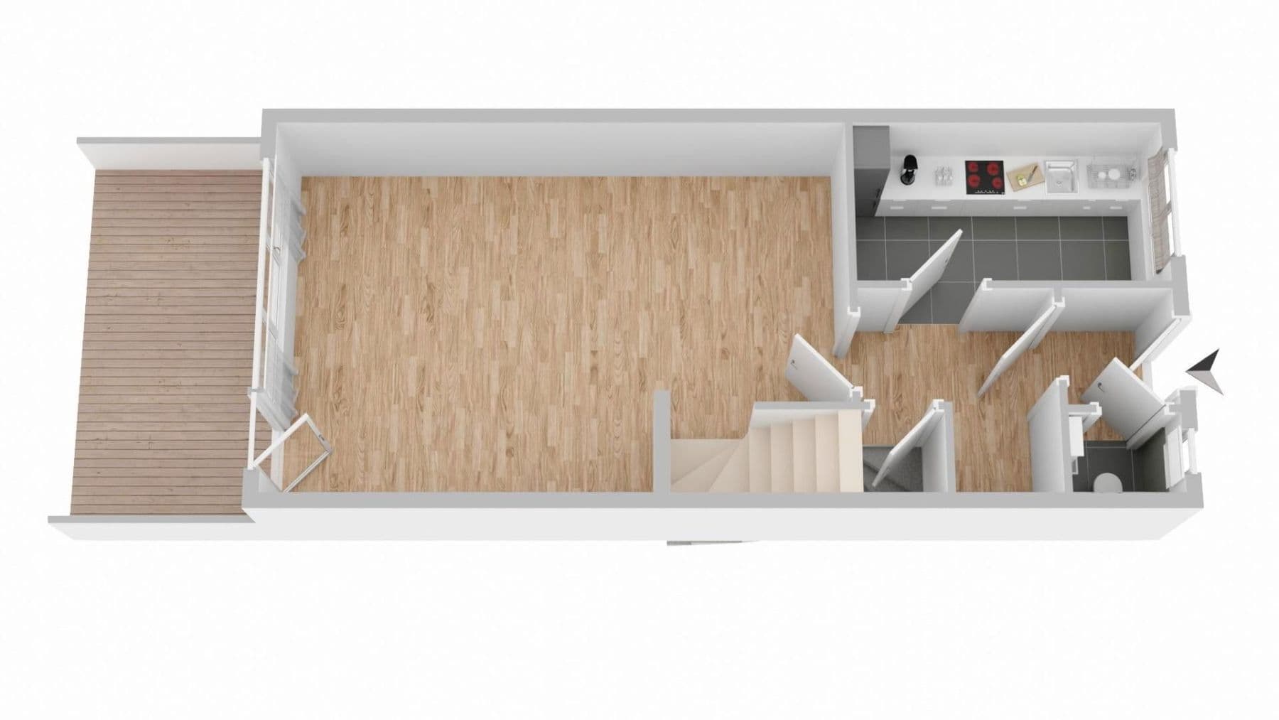 Pronájem domu 122 m², pozemek 150 m², Halstenbek, Šlesvicko-Holštýnsko Pronájem domu 122 m², pozemek 150 m², Halstenbek, Šlesvicko-Holštýnsko