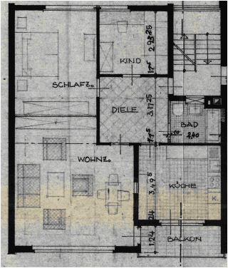Pronájem bytu 3+1 88 m², Landrat-von-Ostmann-Str. 9, Osnabrück, Dolní Sasko Pronájem bytu 3+1 88 m², Landrat-von-Ostmann-Str. 9, Osnabrück, Dolní Sasko