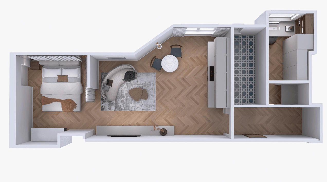 Prodej bytu 2+1 45 m², Winsstraße 0, Berlin, Berlín Prodej bytu 2+1 45 m², Winsstraße 0, Berlin, Berlín