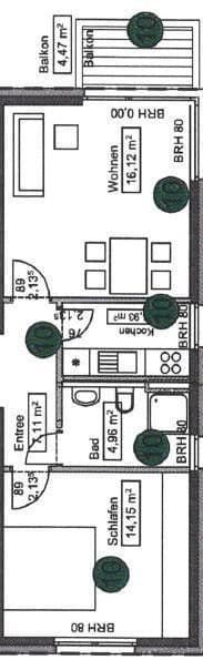 Pronájem bytu 2+1 50 m², Trautenauer Str. 13, Berlin, Berlín Pronájem bytu 2+1 50 m², Trautenauer Str. 13, Berlin, Berlín