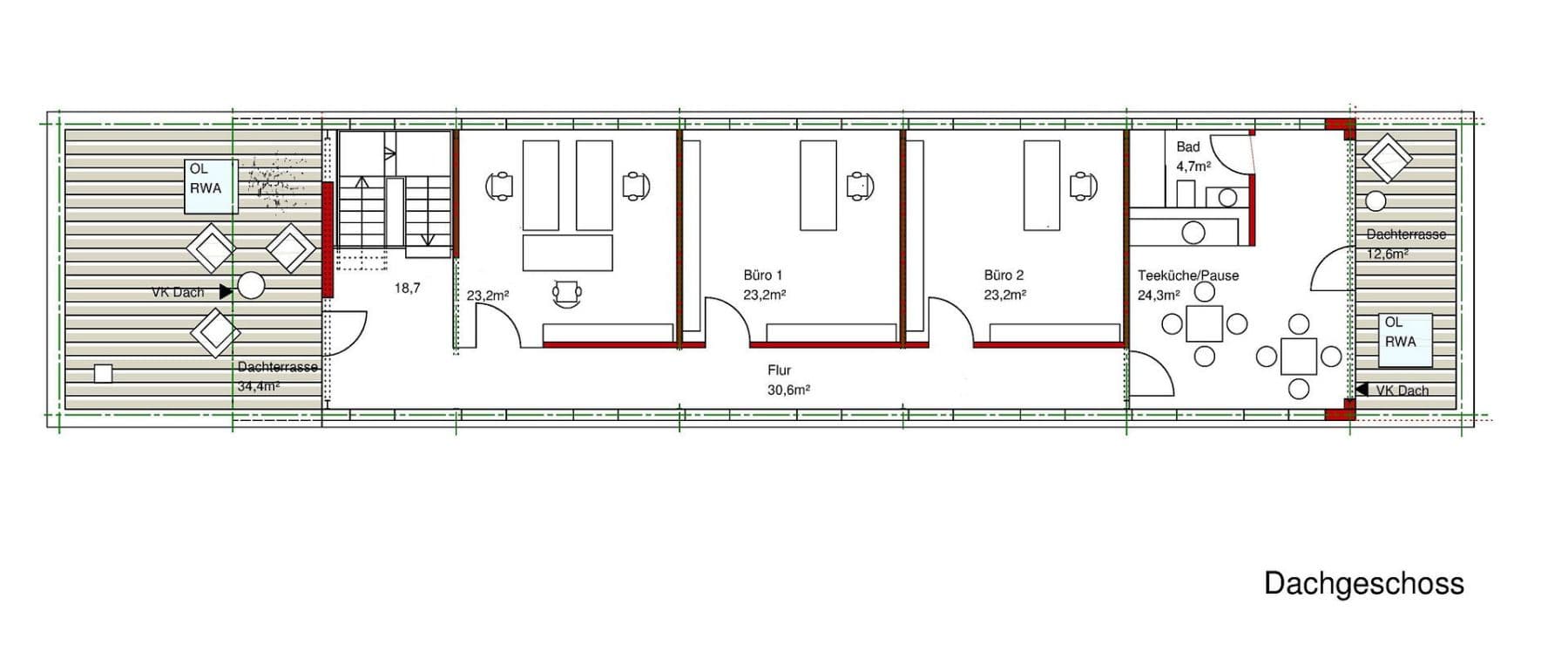 Pronájem kanceláře 380 m², Dieselstr. 10, Ditzingen, Bádensko-Württembersko Pronájem kanceláře 380 m², Dieselstr. 10, Ditzingen, Bádensko-Württembersko