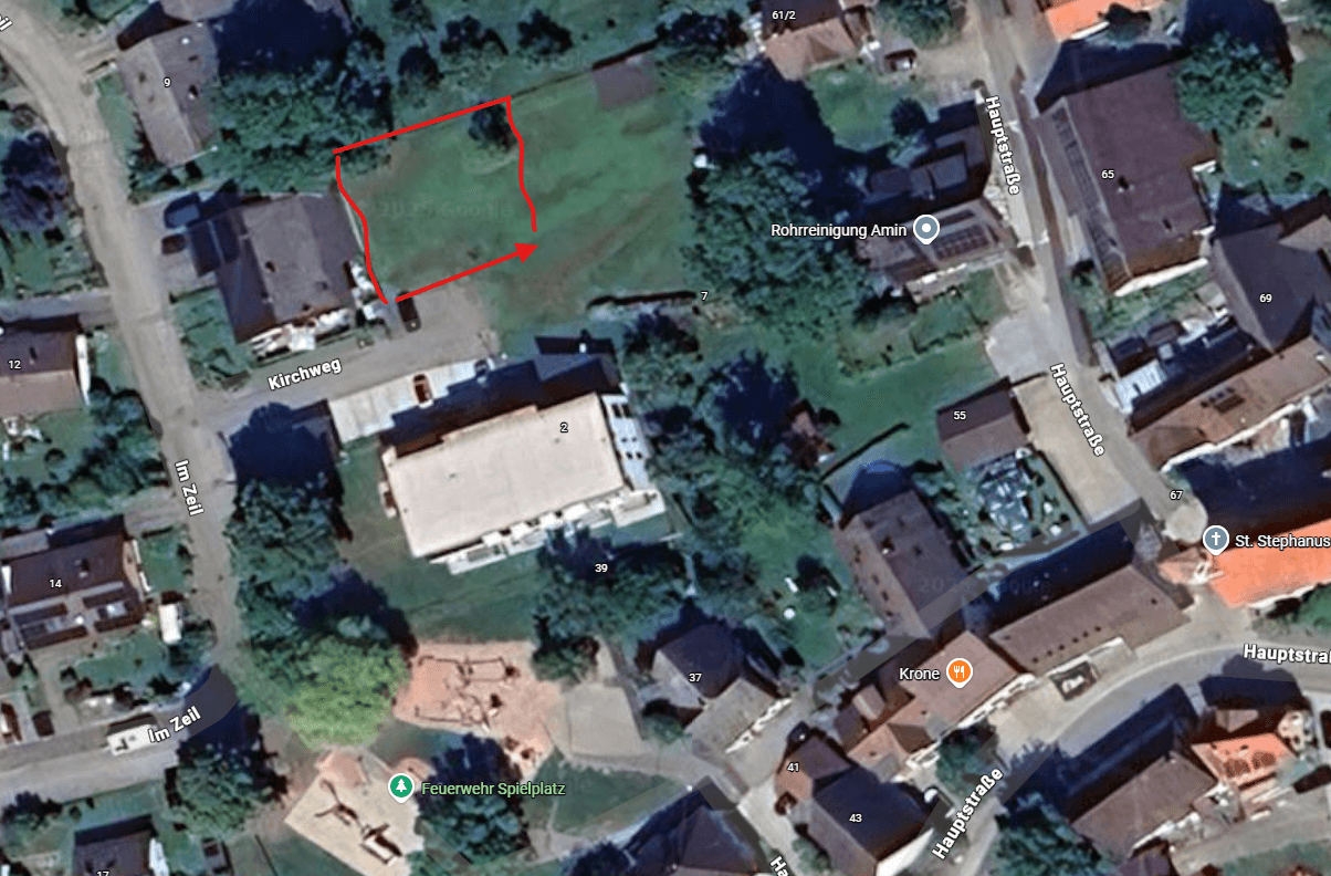 Prodej pozemku 459 m², Empfingen, Bádensko-Württembersko Prodej pozemku 459 m², Empfingen, Bádensko-Württembersko