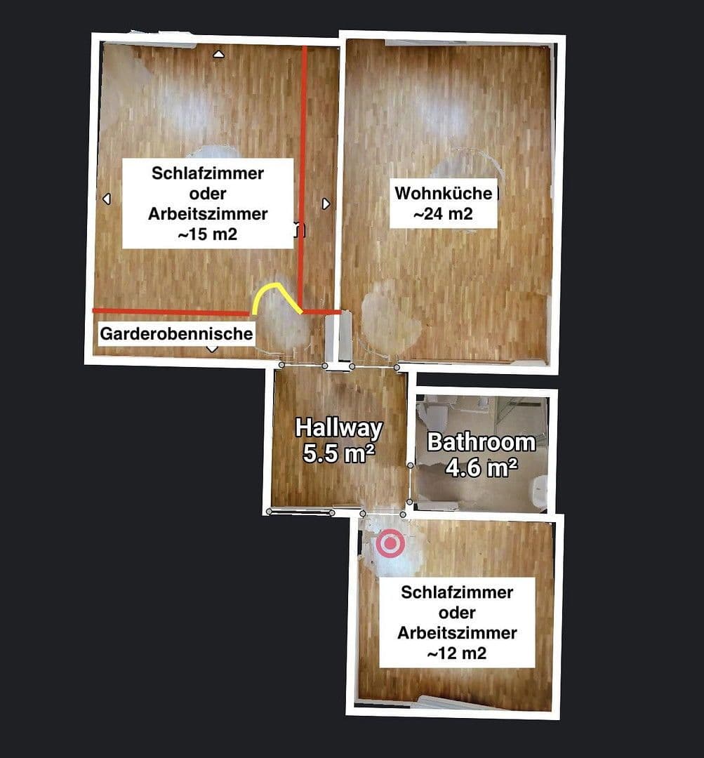 Pronájem bytu 3+1 68 m², Rainergasse 7, Wien, Wien Pronájem bytu 3+1 68 m², Rainergasse 7, Wien, Wien