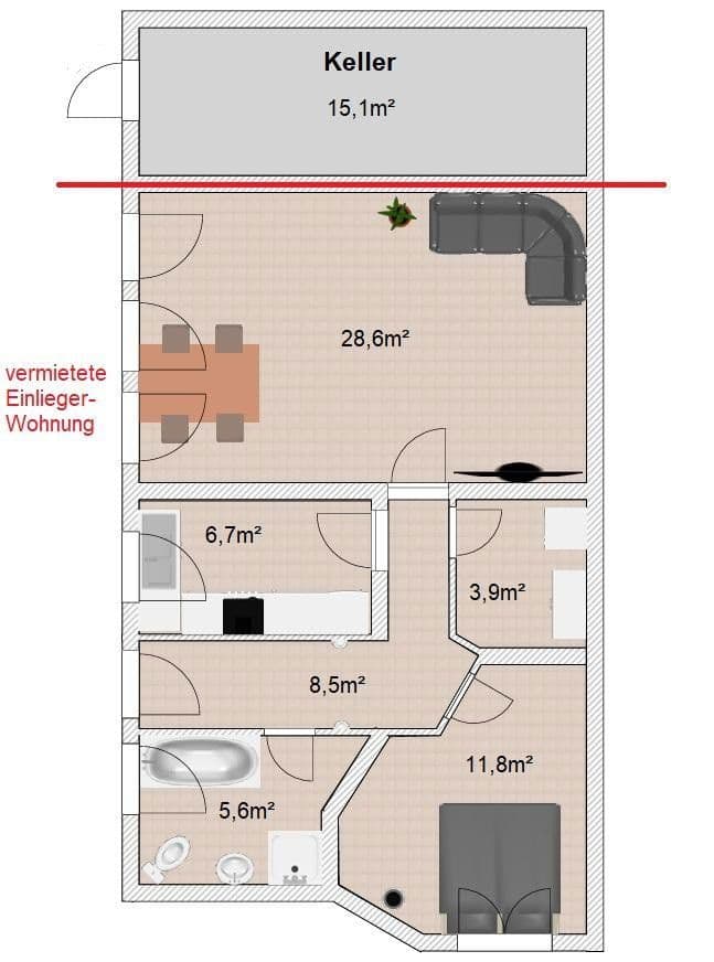 Prodej domu 211 m², pozemek 311 m², Freyburger Allee 16, Nierstein, Porýní-Falc Prodej domu 211 m², pozemek 311 m², Freyburger Allee 16, Nierstein, Porýní-Falc
