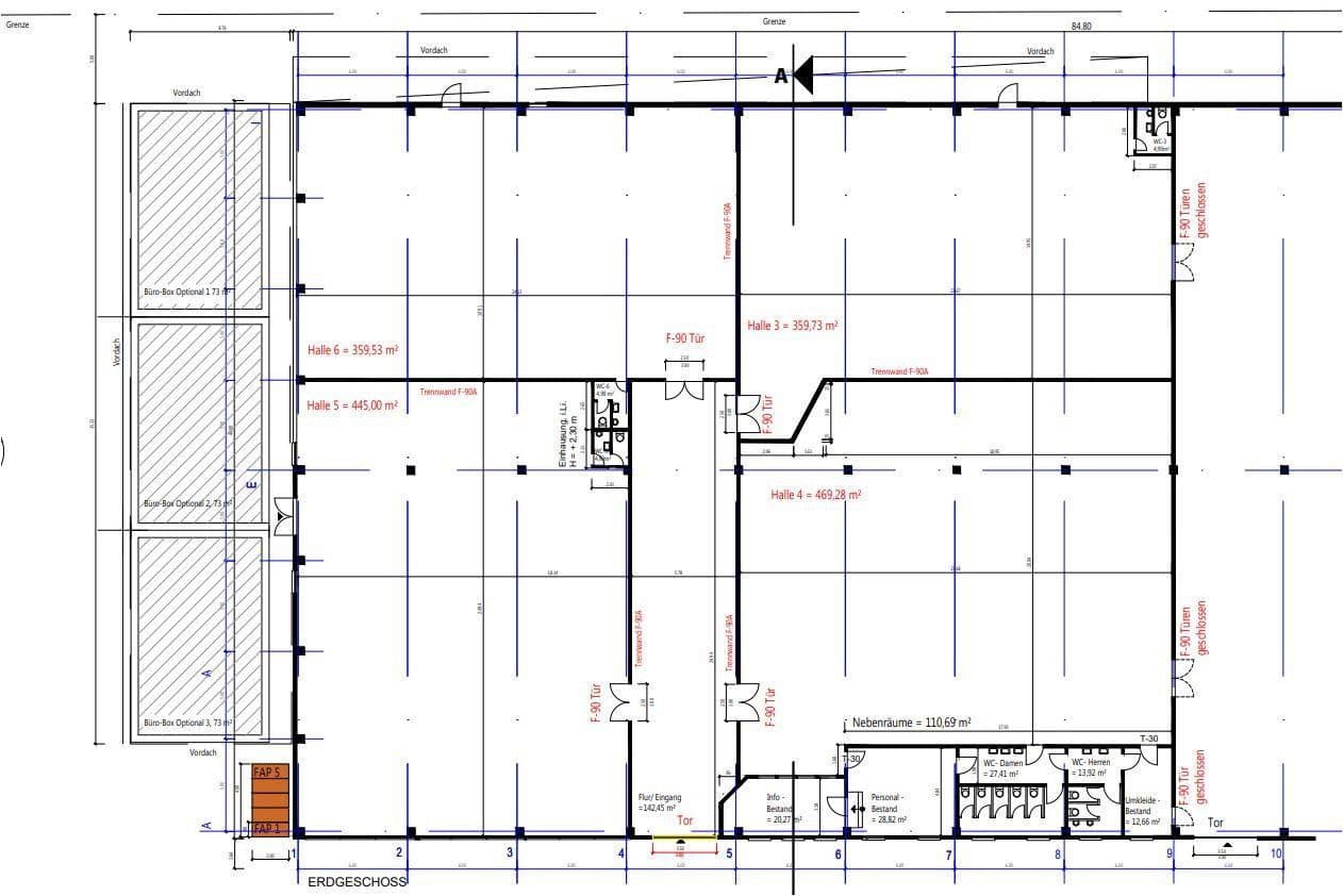 Pronájem nebytového prostoru 400 m², Meißener Dorfstraße 35, Minden, Severní Porýní-Vestfálsko Pronájem nebytového prostoru 400 m², Meißener Dorfstraße 35, Minden, Severní Porýní-Vestfálsko