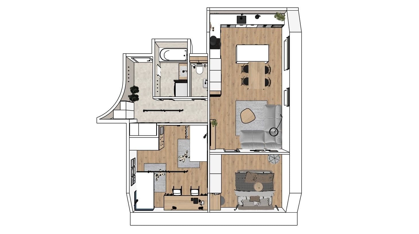 Prodej bytu 3+kk 77 m², třída Komenského, Kyjov, Jihomoravský kraj Prodej bytu 3+kk 77 m², třída Komenského, Kyjov, Jihomoravský kraj