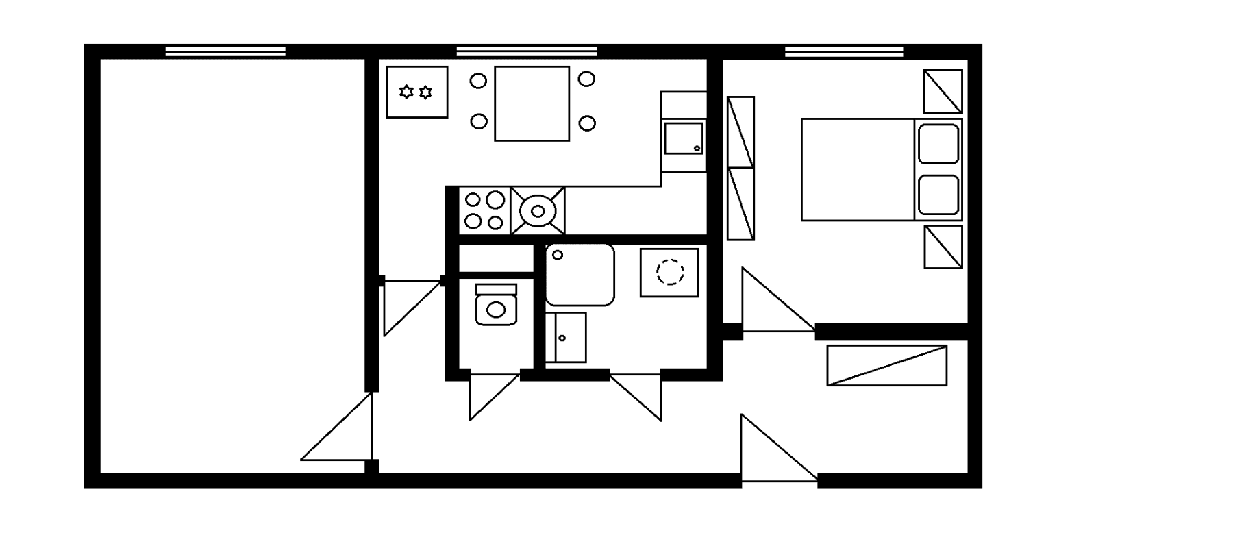 Pronájem bytu 2+1 63 m², Vikova, Slaný, Středočeský kraj Pronájem bytu 2+1 63 m², Vikova, Slaný, Středočeský kraj