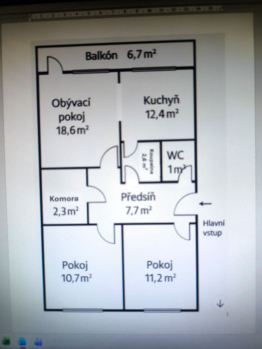 Prodej bytu 3+1 67 m², Americká, Kladno, Středočeský kraj Prodej bytu 3+1 67 m², Americká, Kladno, Středočeský kraj