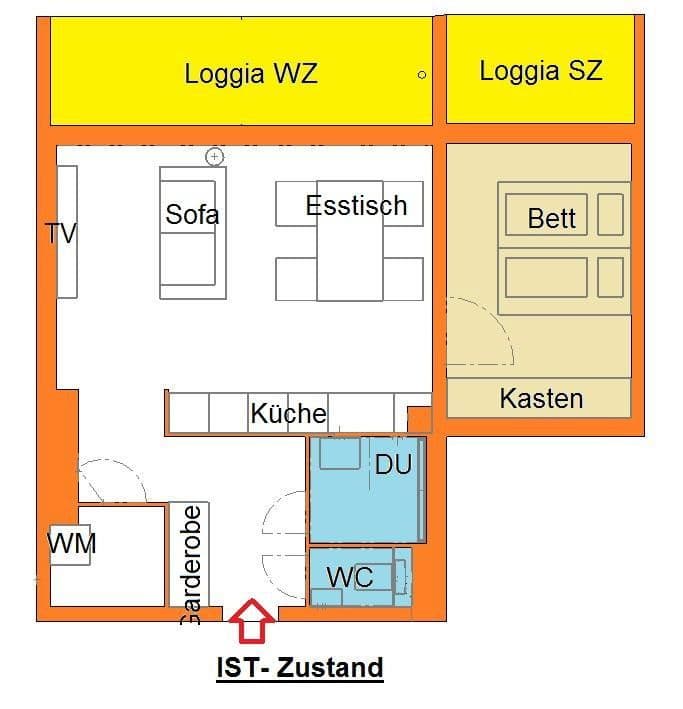 Prodej bytu 2+1 65 m², Marchetstraße 39, Baden, Dolní Rakousko Prodej bytu 2+1 65 m², Marchetstraße 39, Baden, Dolní Rakousko