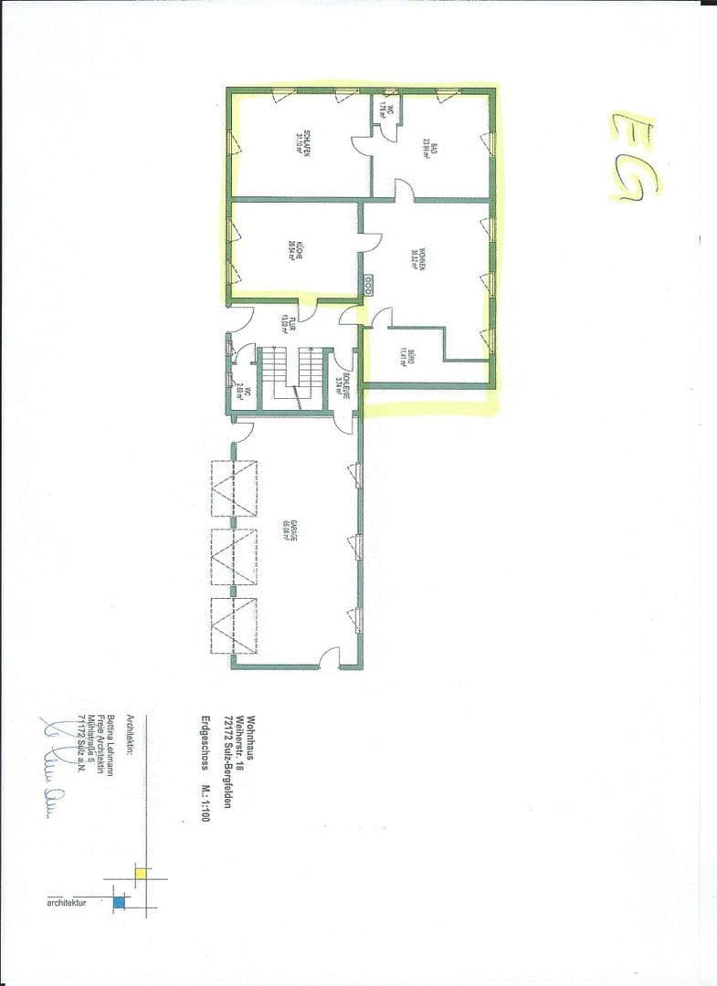 Pronájem bytu 3+1 130 m², Weiherstraße 18, Sulz am Neckar, Bádensko-Württembersko Pronájem bytu 3+1 130 m², Weiherstraße 18, Sulz am Neckar, Bádensko-Württembersko