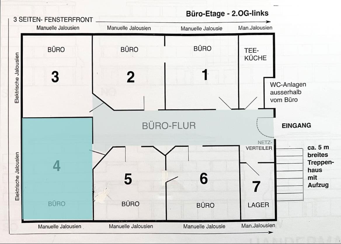 Pronájem kanceláře 42 m², Winnenden, Bádensko-Württembersko Pronájem kanceláře 42 m², Winnenden, Bádensko-Württembersko
