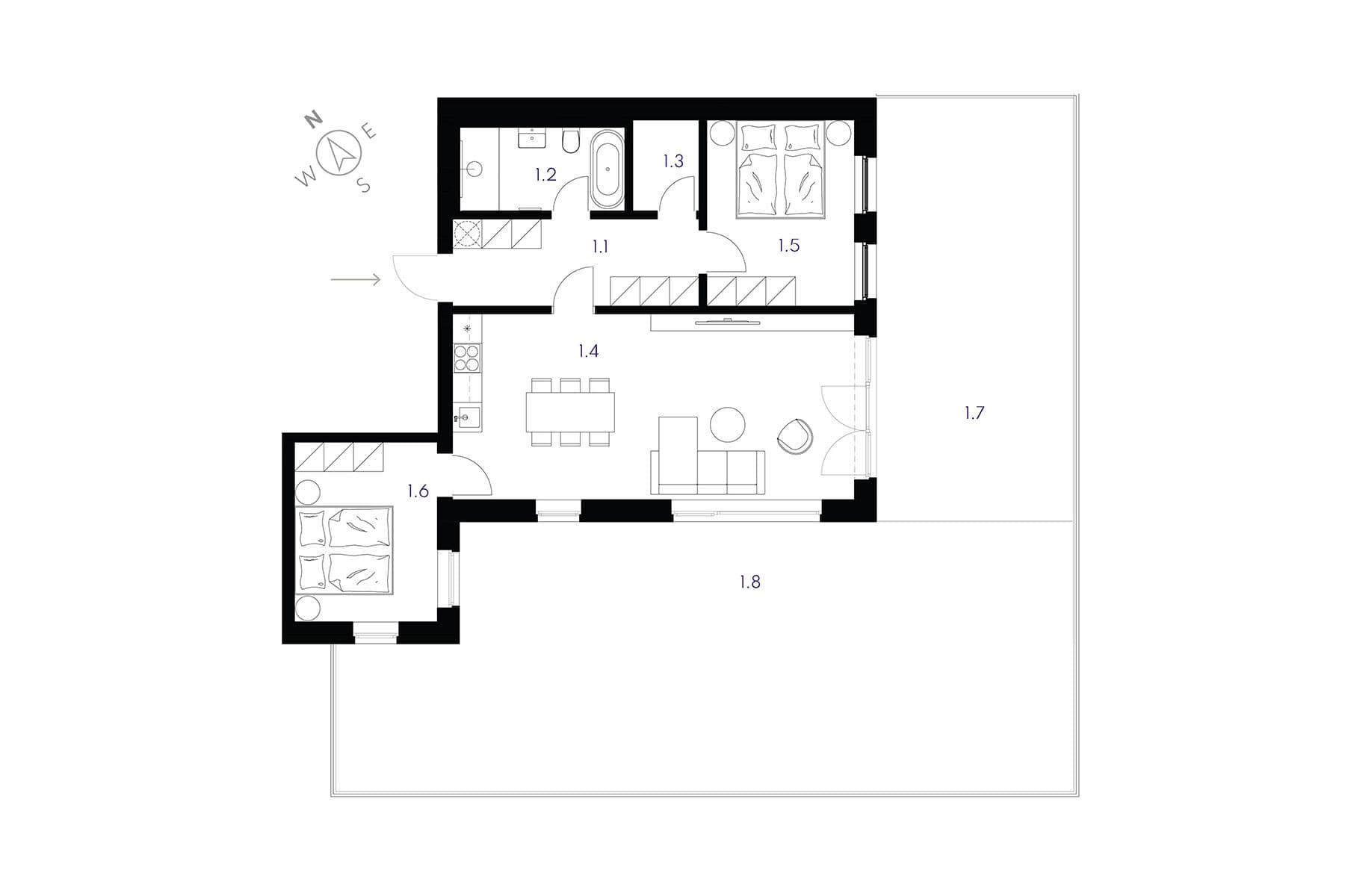 Prodej bytu 3+kk 74 m², Jablonec nad Jizerou, Liberecký kraj Prodej bytu 3+kk 74 m², Jablonec nad Jizerou, Liberecký kraj