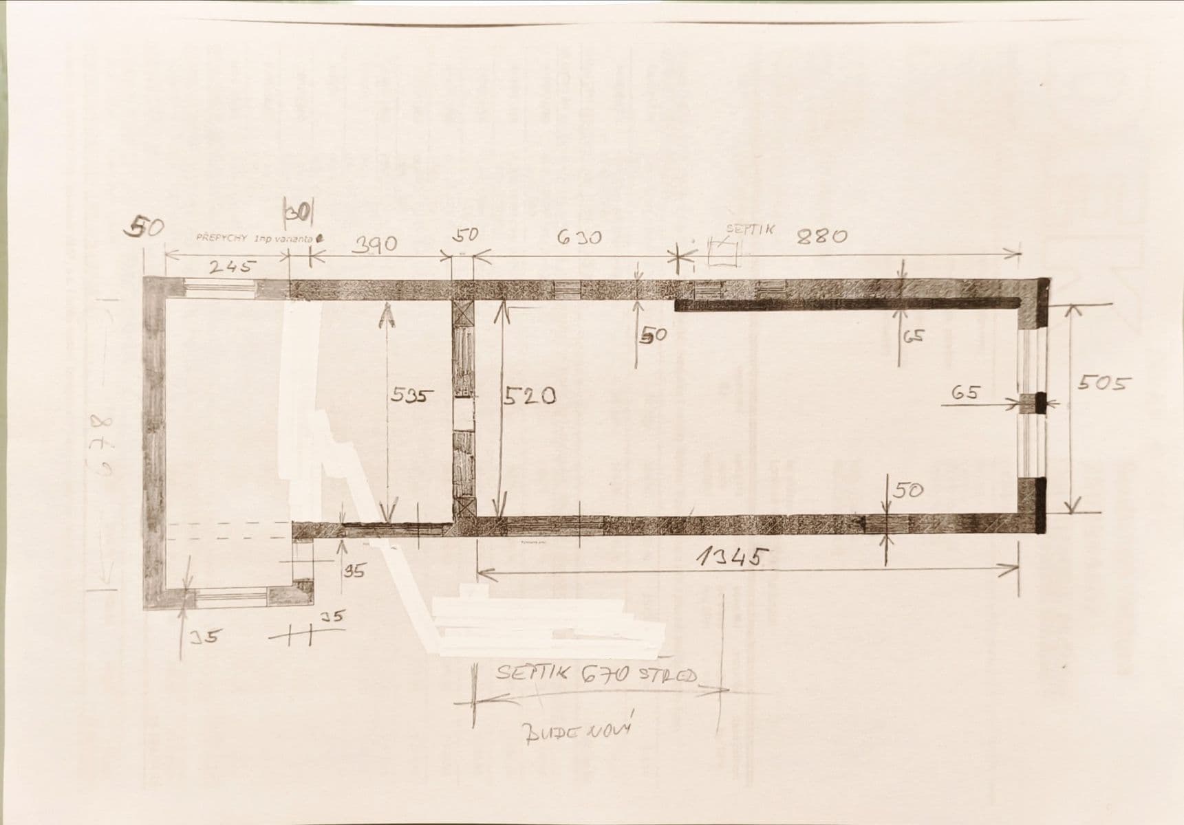 Prodej domu 98 m², pozemek 801 m², Přepychy, Pardubický kraj Prodej domu 98 m², pozemek 801 m², Přepychy, Pardubický kraj