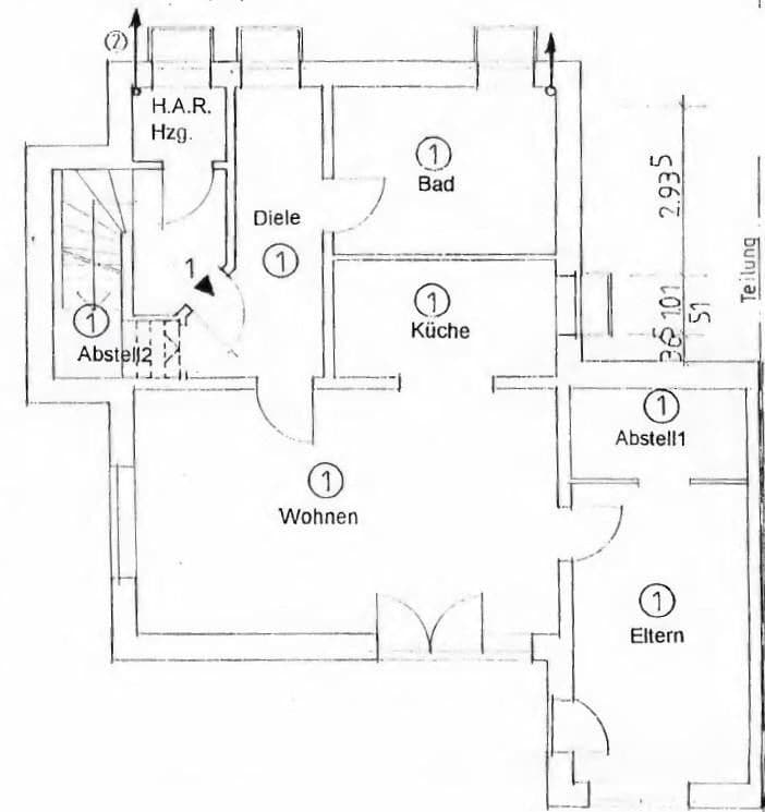 Pronájem bytu 2+1 81 m², Ibbenbüren, Severní Porýní-Vestfálsko Pronájem bytu 2+1 81 m², Ibbenbüren, Severní Porýní-Vestfálsko
