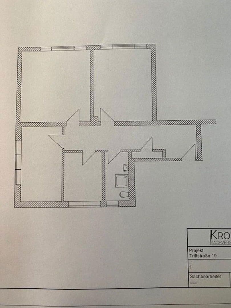 Pronájem domu 80 m², pozemek 80 m², Triftstraße 19, Osnabrück, Dolní Sasko Pronájem domu 80 m², pozemek 80 m², Triftstraße 19, Osnabrück, Dolní Sasko