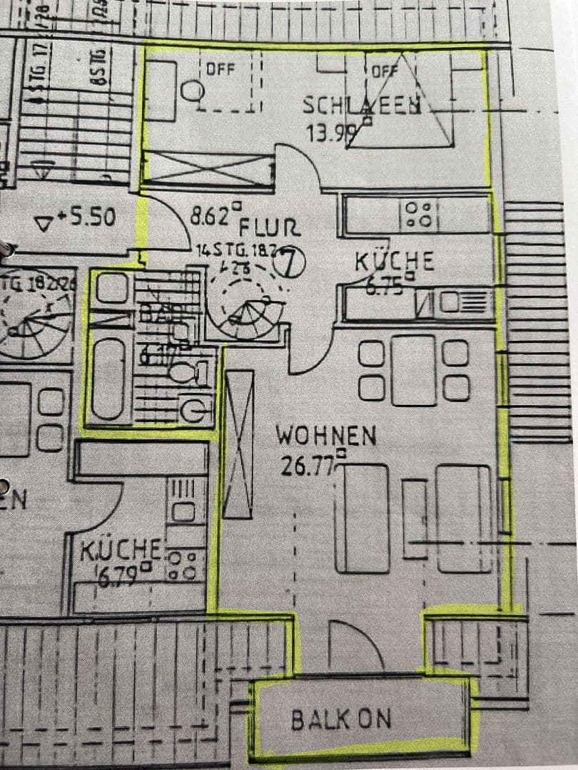 Pronájem bytu 2+1 74 m², Fürth, Bavorsko Pronájem bytu 2+1 74 m², Fürth, Bavorsko