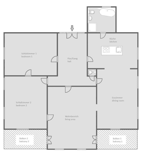 Pronájem bytu 4+1 208 m², Bahnhofstr. 98, Brannenburg, Bavorsko Pronájem bytu 4+1 208 m², Bahnhofstr. 98, Brannenburg, Bavorsko