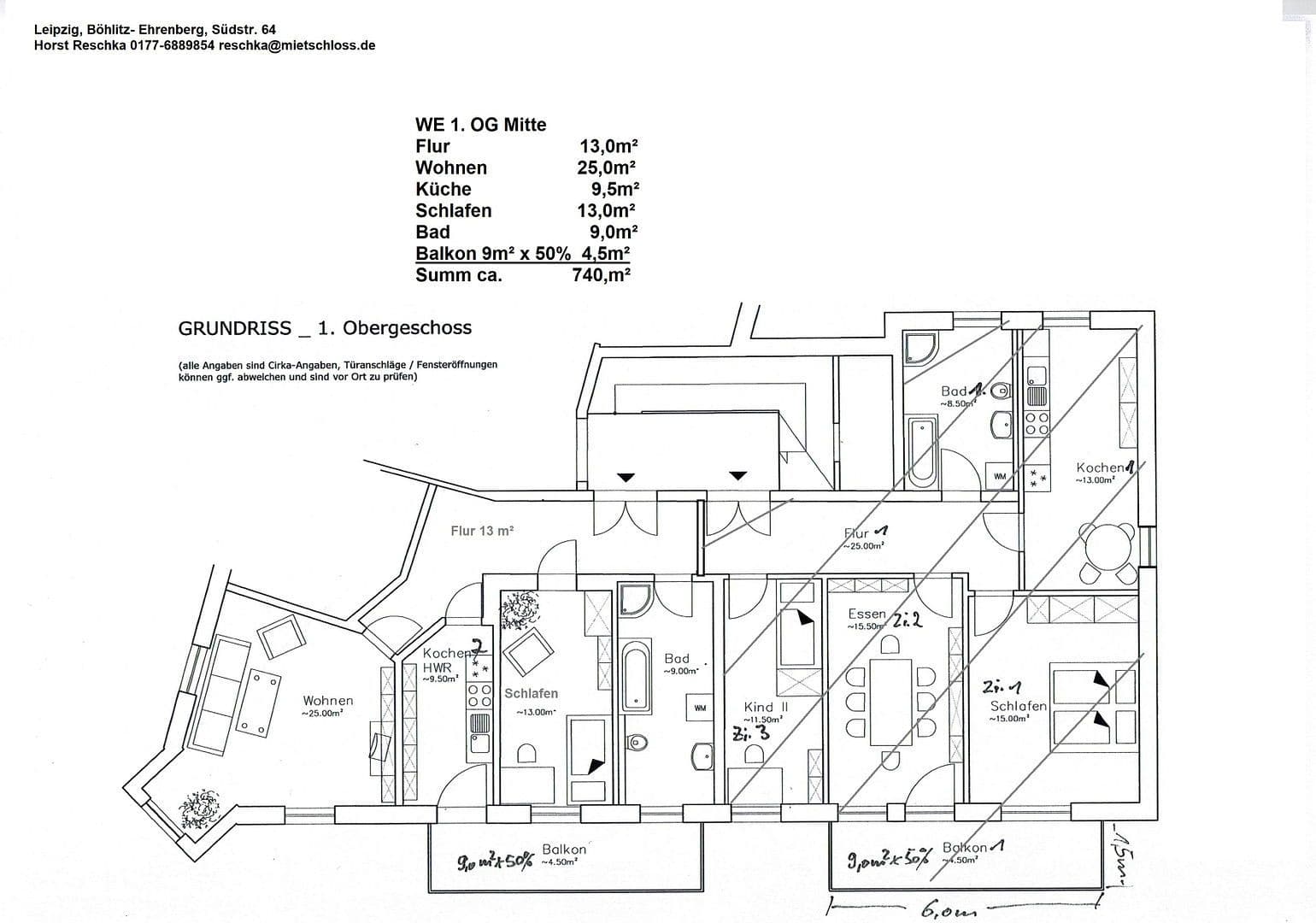 Pronájem bytu 2+1 74 m², Südstr. 64, Leipzig, Sasko Pronájem bytu 2+1 74 m², Südstr. 64, Leipzig, Sasko