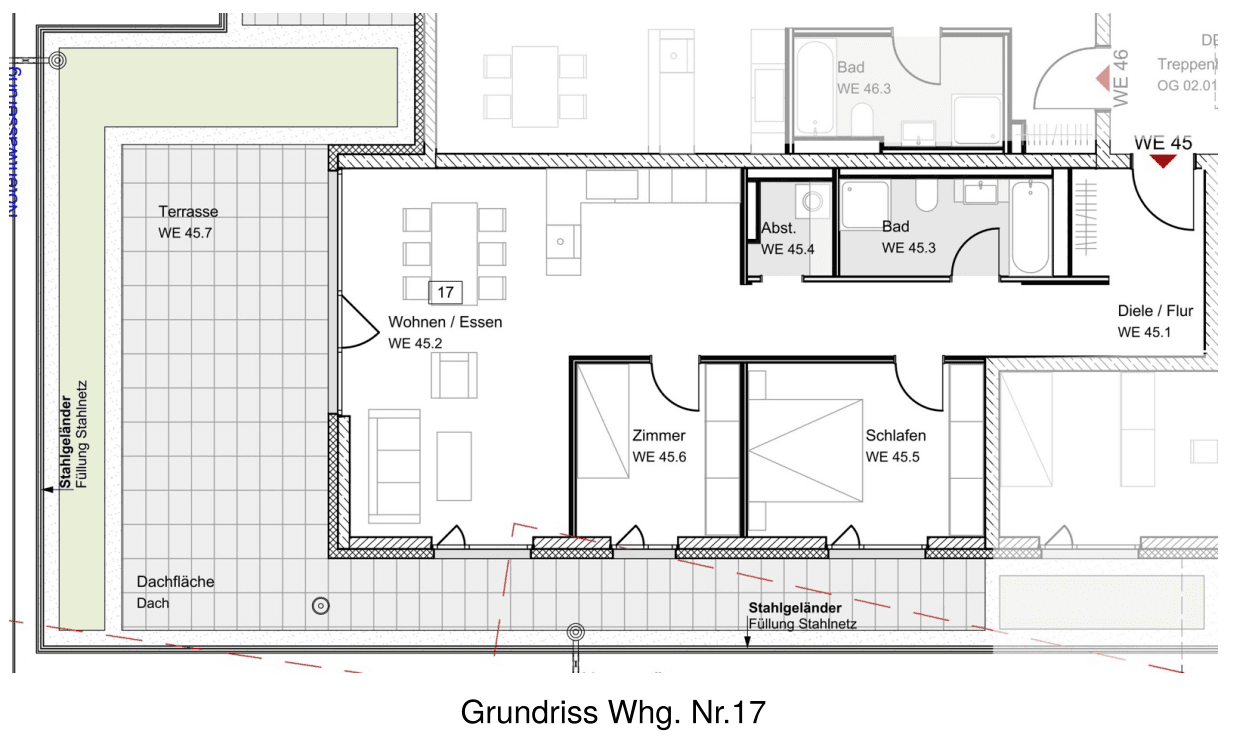 Pronájem bytu 3+1 103 m², Bei den Linden 18/1, Laichingen, Bádensko-Württembersko Pronájem bytu 3+1 103 m², Bei den Linden 18/1, Laichingen, Bádensko-Württembersko