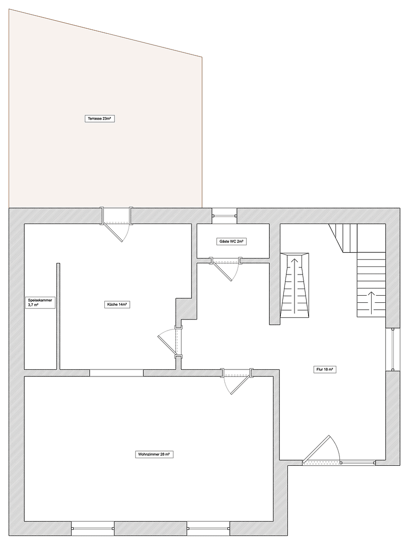 Prodej domu 157 m², pozemek 346 m², Eppinger Straße 36, Gemmingen, Bádensko-Württembersko Prodej domu 157 m², pozemek 346 m², Eppinger Straße 36, Gemmingen, Bádensko-Württembersko