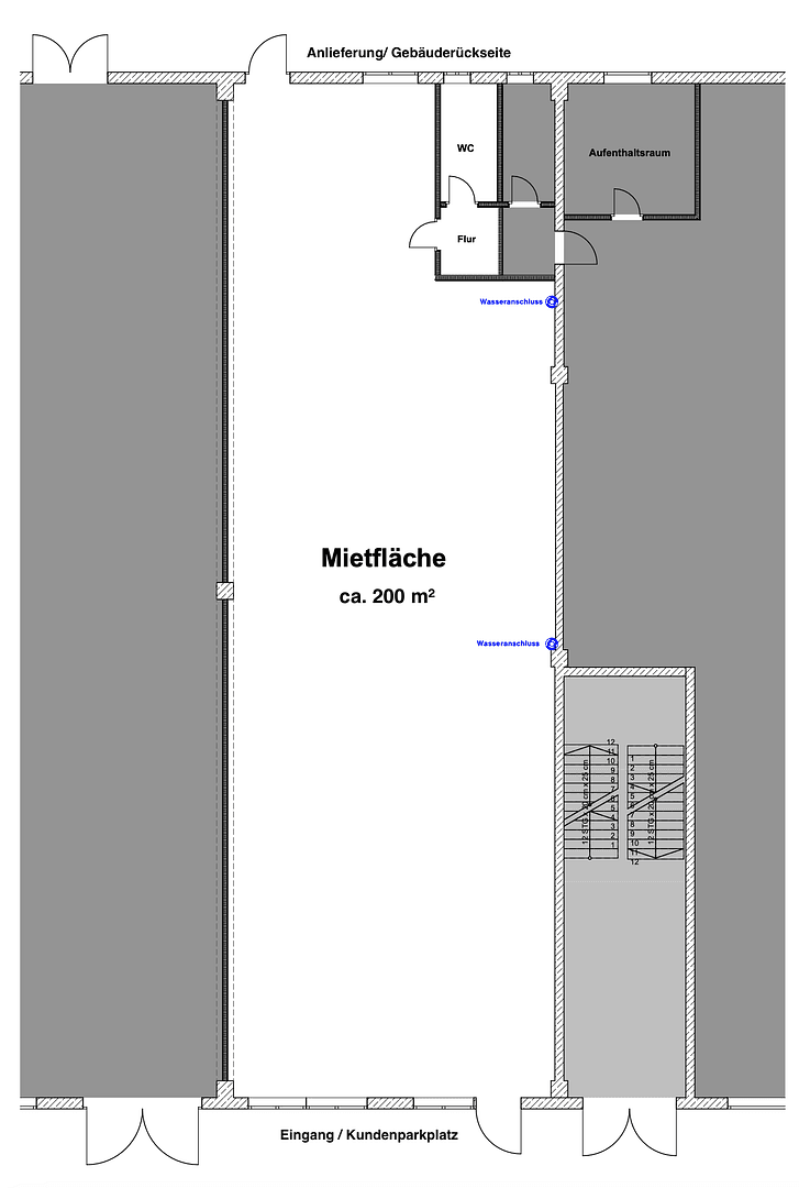 Pronájem kanceláře 200 m², Berghamer Str. 10, Erding, Bavorsko Pronájem kanceláře 200 m², Berghamer Str. 10, Erding, Bavorsko