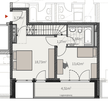 Pronájem bytu 3+1 98 m², Sonninstr. 14, Hamburg, Hamburg Pronájem bytu 3+1 98 m², Sonninstr. 14, Hamburg, Hamburg