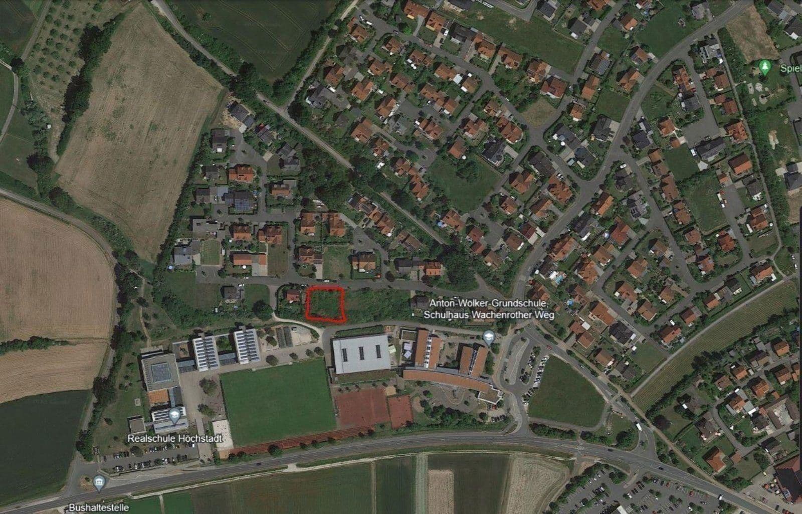 Prodej pozemku 800 m², Sibylla-Weiß-Weg 11, Höchstadt an der Aisch, Bavorsko Prodej pozemku 800 m², Sibylla-Weiß-Weg 11, Höchstadt an der Aisch, Bavorsko