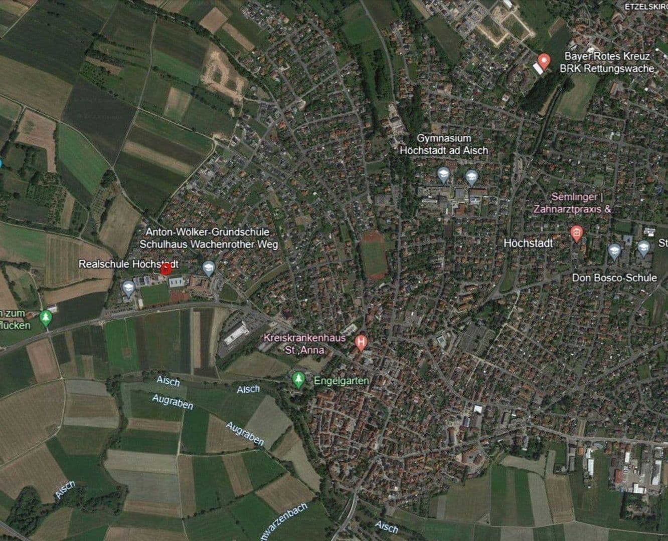 Prodej pozemku 800 m², Sibylla-Weiß-Weg 11, Höchstadt an der Aisch, Bavorsko Prodej pozemku 800 m², Sibylla-Weiß-Weg 11, Höchstadt an der Aisch, Bavorsko