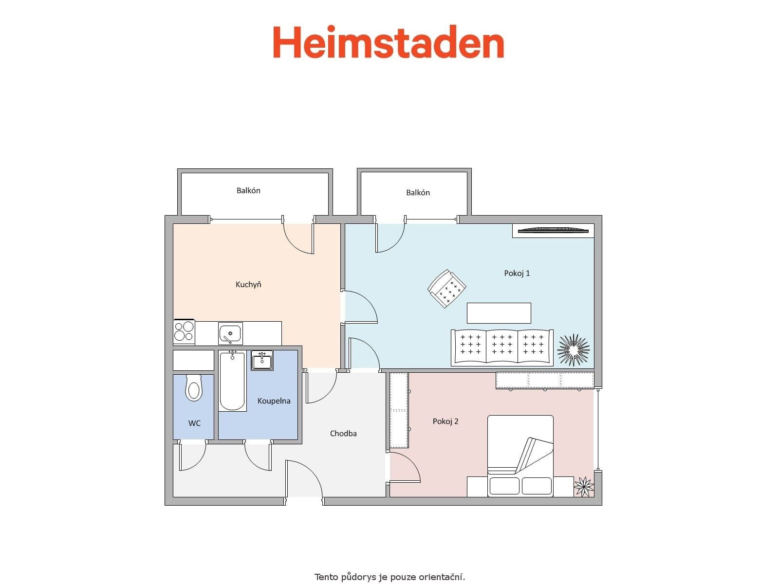 Pronájem bytu 2+1 64 m², Marie Majerové, Frýdek-Místek, Moravskoslezský kraj Pronájem bytu 2+1 64 m², Marie Majerové, Frýdek-Místek, Moravskoslezský kraj