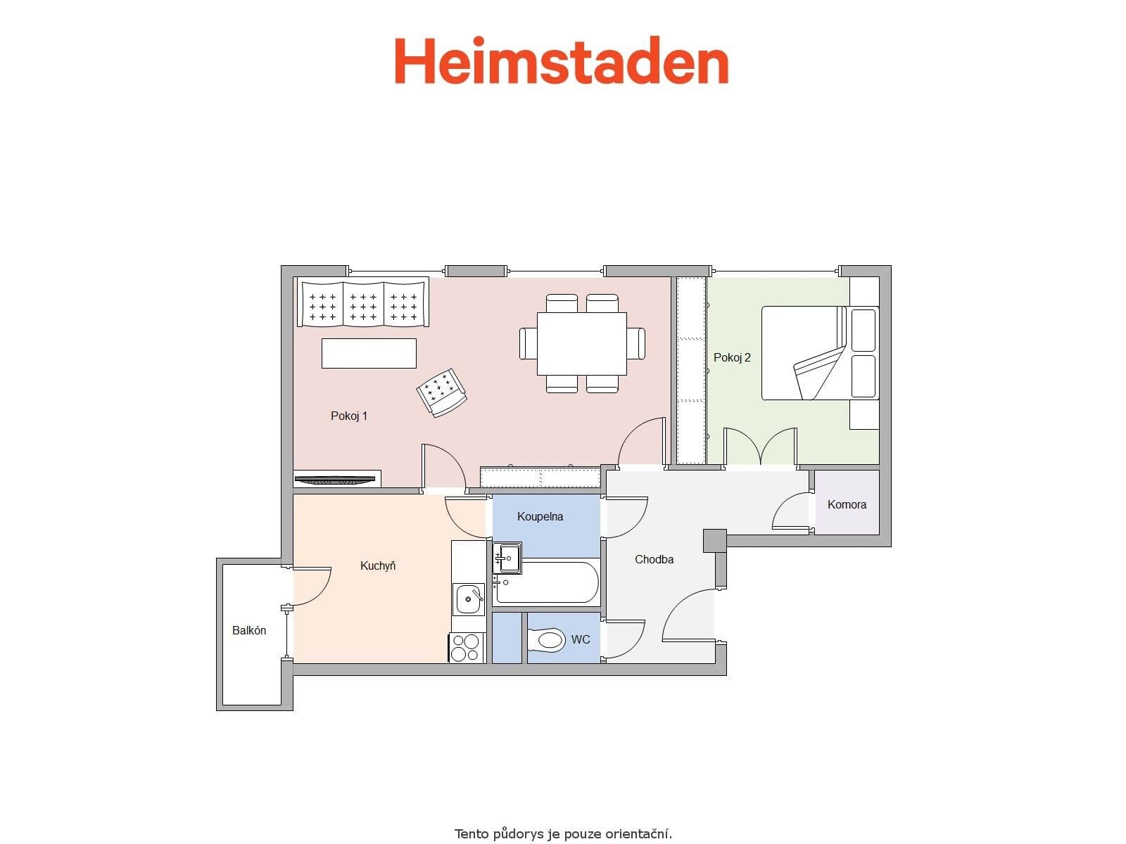 Pronájem bytu 2+1 54 m², Zahradní, Frýdek-Místek, Moravskoslezský kraj Pronájem bytu 2+1 54 m², Zahradní, Frýdek-Místek, Moravskoslezský kraj