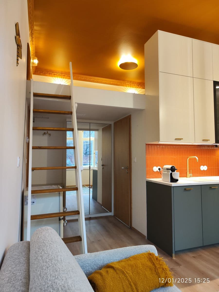 Pronájem bytu 27 m², Sokolská, Praha, Praha Pronájem bytu 27 m², Sokolská, Praha, Praha
