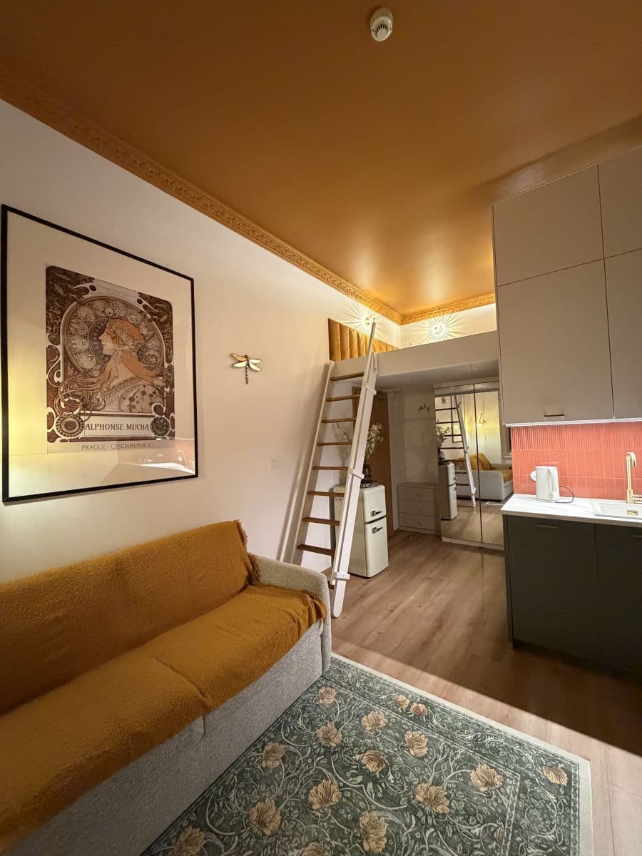 Pronájem bytu 27 m², Sokolská, Praha, Praha Pronájem bytu 27 m², Sokolská, Praha, Praha