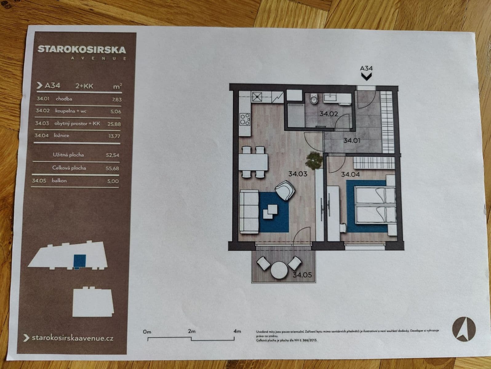 Pronájem bytu 2+kk 64 m², Starokošířská, Praha, Praha Pronájem bytu 2+kk 64 m², Starokošířská, Praha, Praha