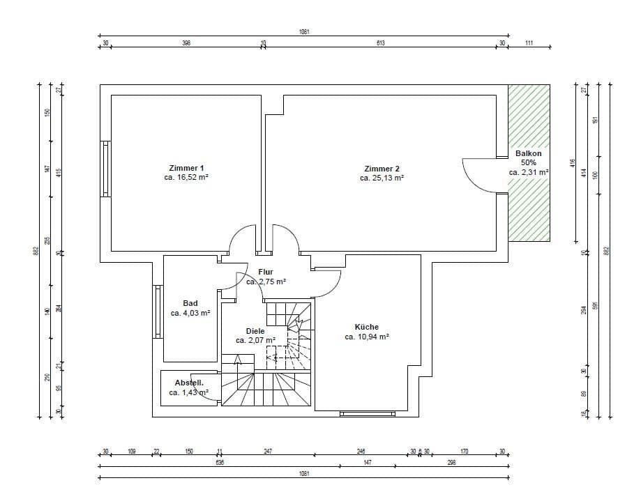 Pronájem bytu 2+1 65 m², Kleyer Weg 22, Dortmund, Severní Porýní-Vestfálsko Pronájem bytu 2+1 65 m², Kleyer Weg 22, Dortmund, Severní Porýní-Vestfálsko