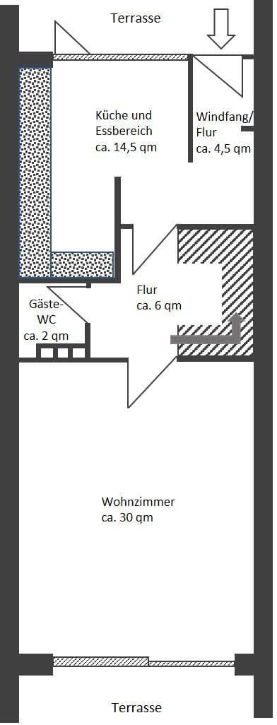 Pronájem domu 122 m², pozemek 265 m², Schenefeld, Šlesvicko-Holštýnsko Pronájem domu 122 m², pozemek 265 m², Schenefeld, Šlesvicko-Holštýnsko