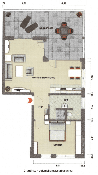 Pronájem bytu 2+1 82 m², Sinsheim, Bádensko-Württembersko Pronájem bytu 2+1 82 m², Sinsheim, Bádensko-Württembersko