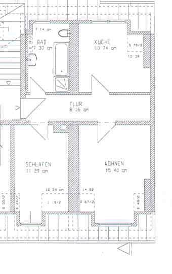 Pronájem bytu 2+1 52 m², Leipzig Großzschocher, Sasko Pronájem bytu 2+1 52 m², Leipzig Großzschocher, Sasko