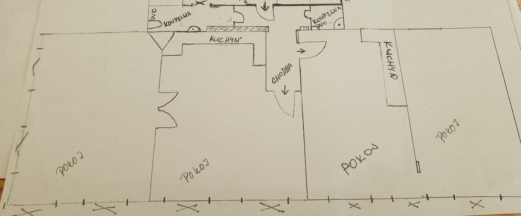 Pronájem bytu 2+kk 55 m², Bolzanova, Praha, Praha Pronájem bytu 2+kk 55 m², Bolzanova, Praha, Praha