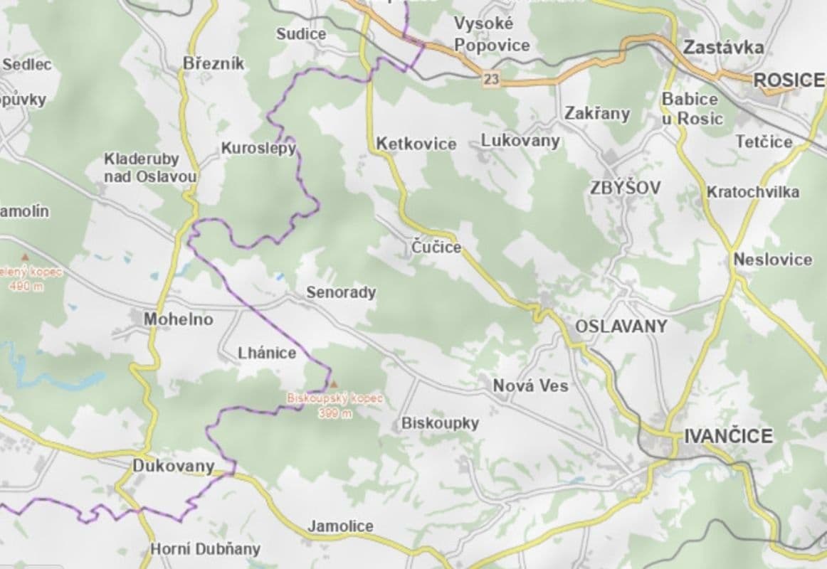 Prodej pozemku 9.860 m², Senorady, Jihomoravský kraj Prodej pozemku 9.860 m², Senorady, Jihomoravský kraj