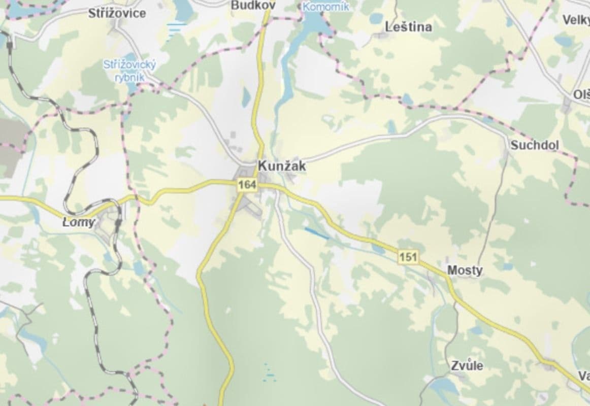 Prodej pozemku 14.315 m², Kunžak, Jihočeský kraj Prodej pozemku 14.315 m², Kunžak, Jihočeský kraj