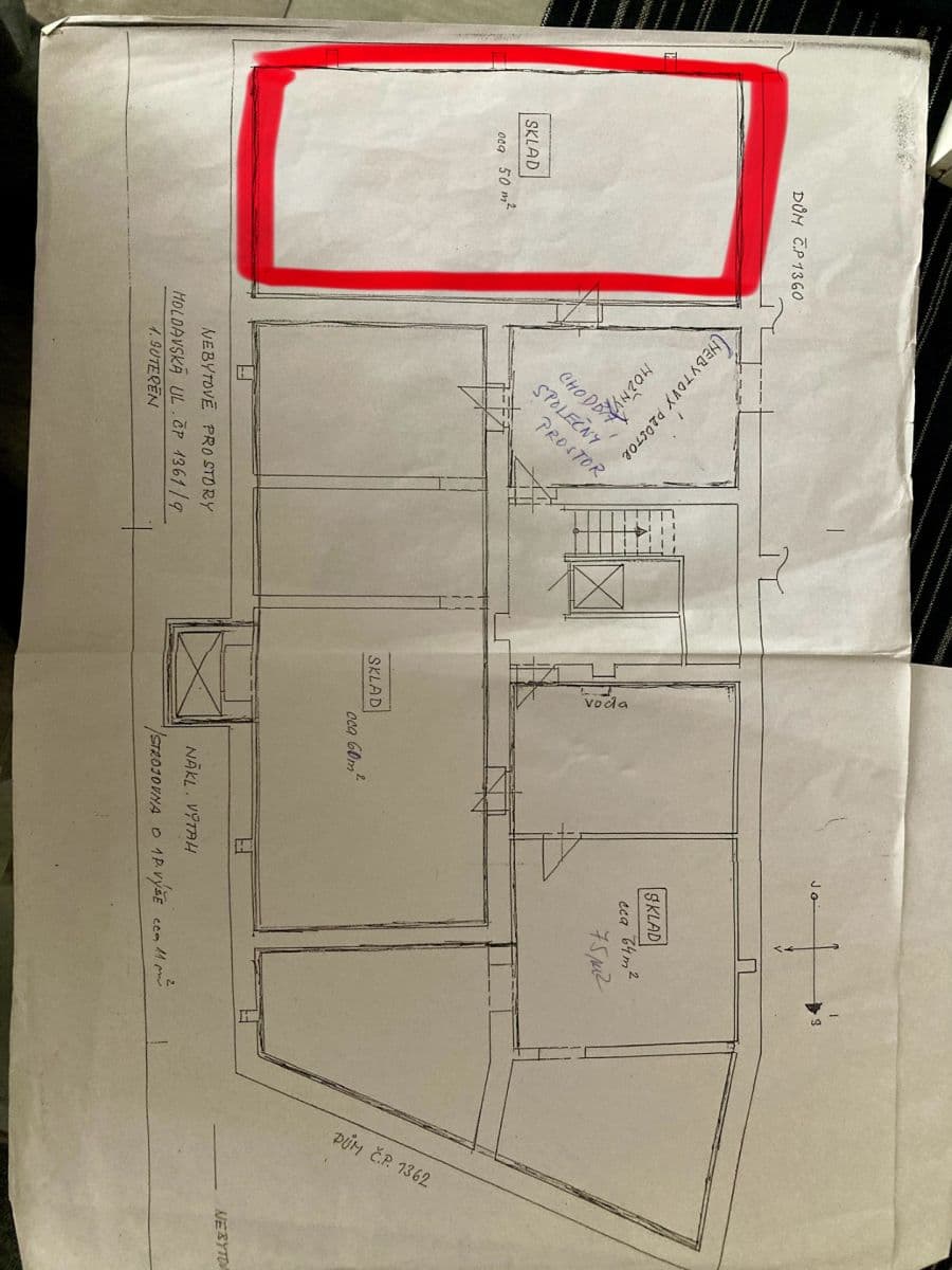 Pronájem nebytového prostoru 50 m², Moldavská, Praha, Praha Pronájem nebytového prostoru 50 m², Moldavská, Praha, Praha