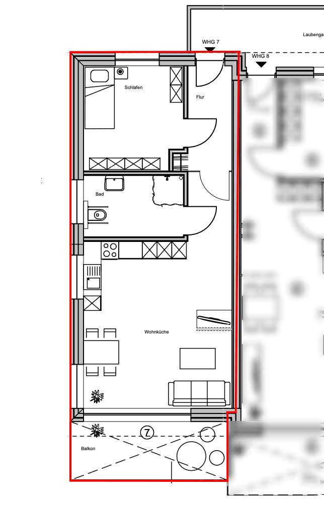 Pronájem bytu 2+1 61 m², Minden, Severní Porýní-Vestfálsko Pronájem bytu 2+1 61 m², Minden, Severní Porýní-Vestfálsko