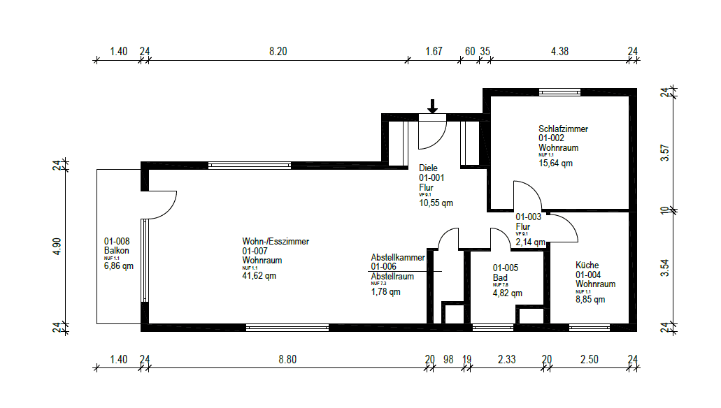 Prodej bytu 3+1 89 m², Ludwigshafen, Porýní-Falc Prodej bytu 3+1 89 m², Ludwigshafen, Porýní-Falc