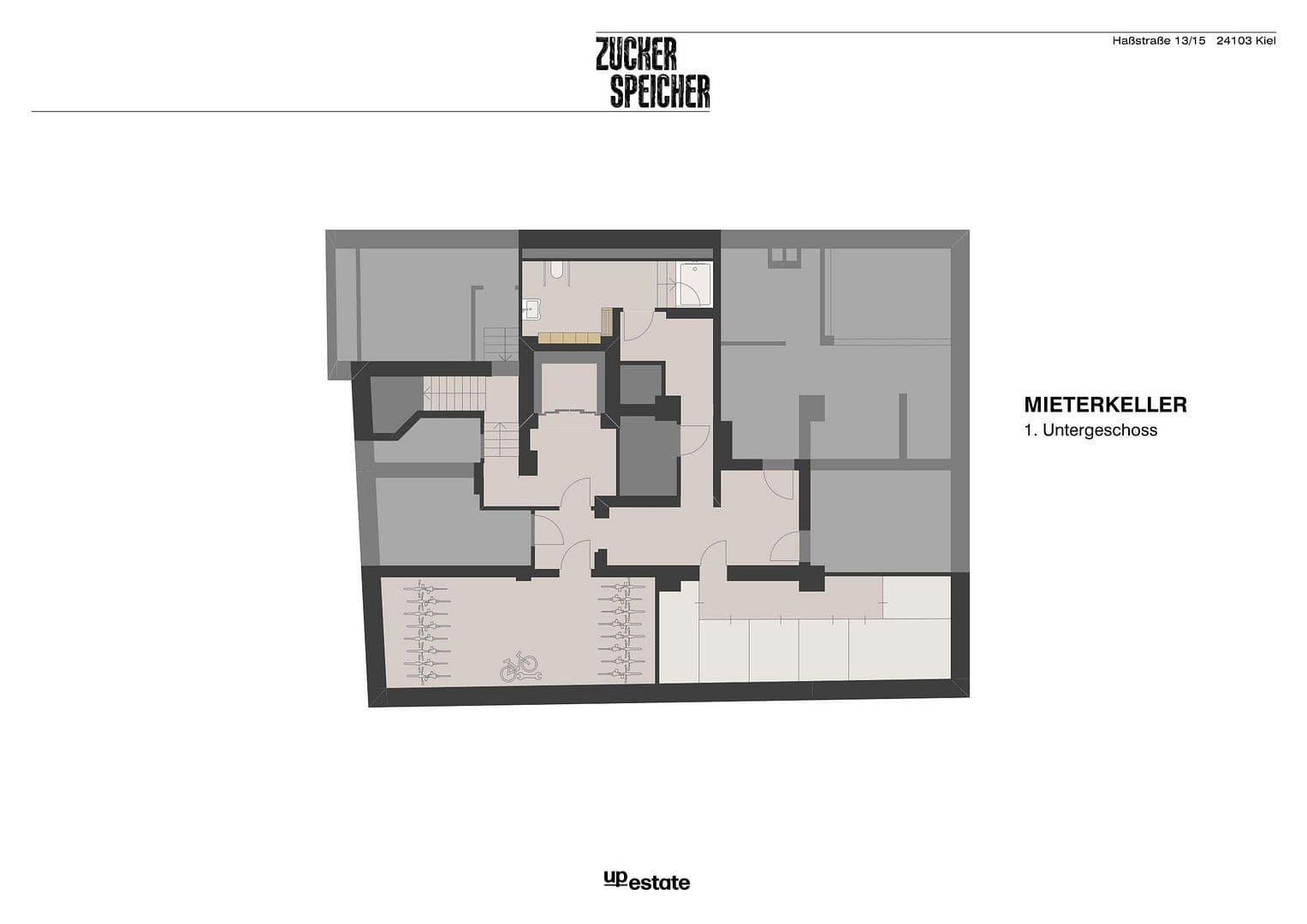 Pronájem kanceláře 250 m², Haßstraße 13/15, Kiel, Šlesvicko-Holštýnsko Pronájem kanceláře 250 m², Haßstraße 13/15, Kiel, Šlesvicko-Holštýnsko