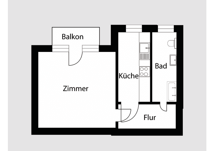 Prodej bytu 1+1 36 m², Manteuffelstraße 66, Berlin, Berlín Prodej bytu 1+1 36 m², Manteuffelstraße 66, Berlin, Berlín