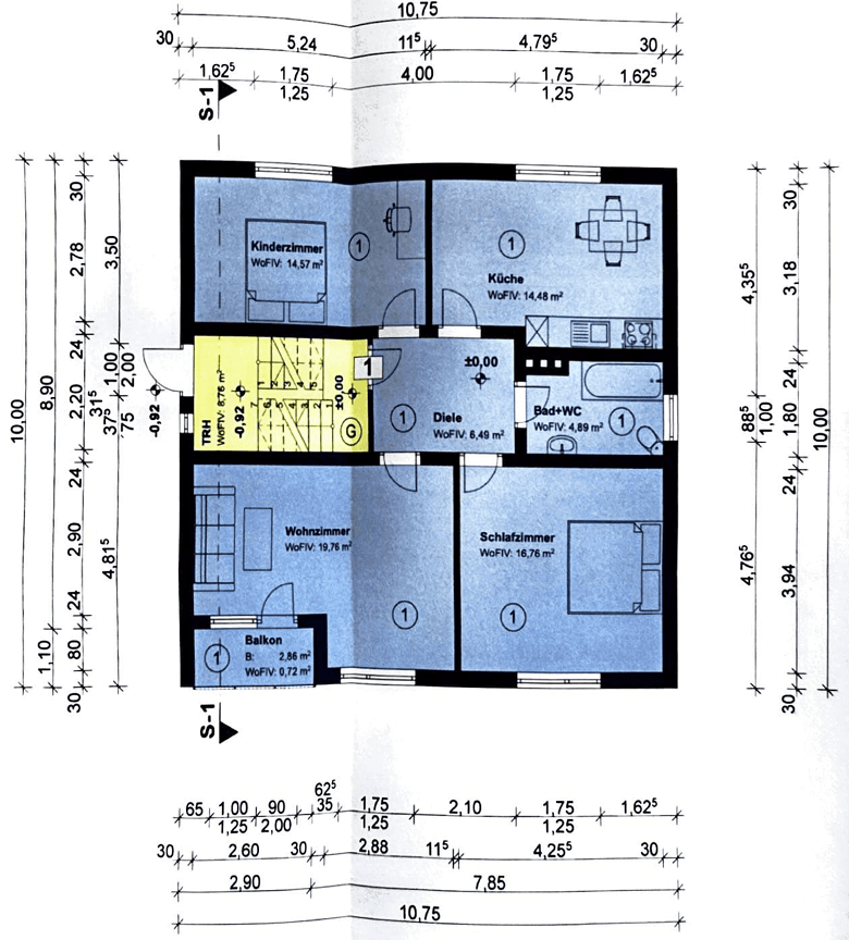 Prodej bytu 3+1 78 m², Echzeller Weg 14, Reichelsheim (Wetterau), Hessen Prodej bytu 3+1 78 m², Echzeller Weg 14, Reichelsheim (Wetterau), Hessen