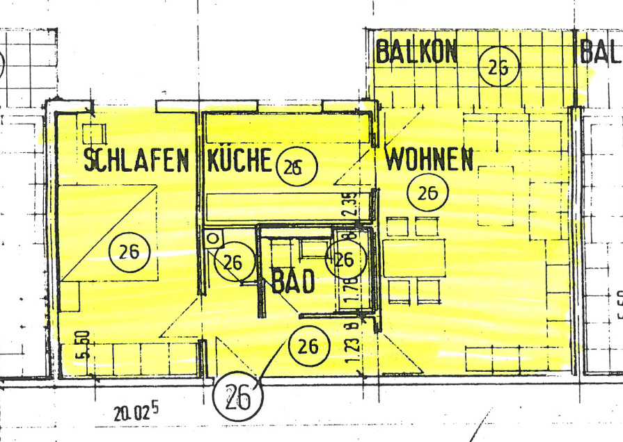 Pronájem bytu 2+1 59 m², Nelkenweg 1, Mainz, Porýní-Falc Pronájem bytu 2+1 59 m², Nelkenweg 1, Mainz, Porýní-Falc