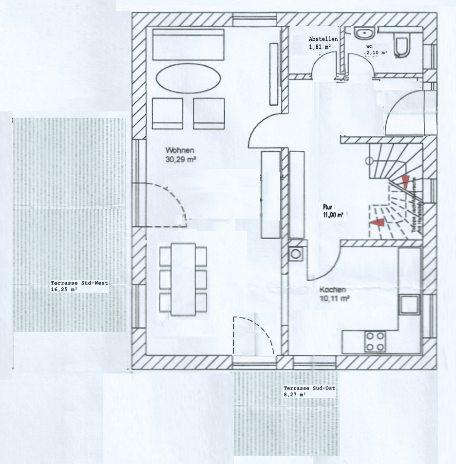 Prodej domu 112 m², pozemek 544 m², Meitingen, Bavorsko Prodej domu 112 m², pozemek 544 m², Meitingen, Bavorsko
