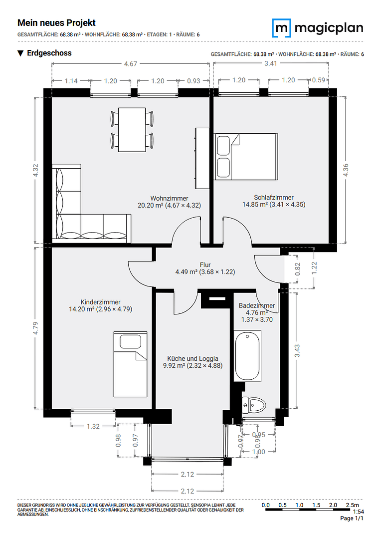 Prodej bytu 3+1 70 m², Nürnberg, Bavorsko Prodej bytu 3+1 70 m², Nürnberg, Bavorsko