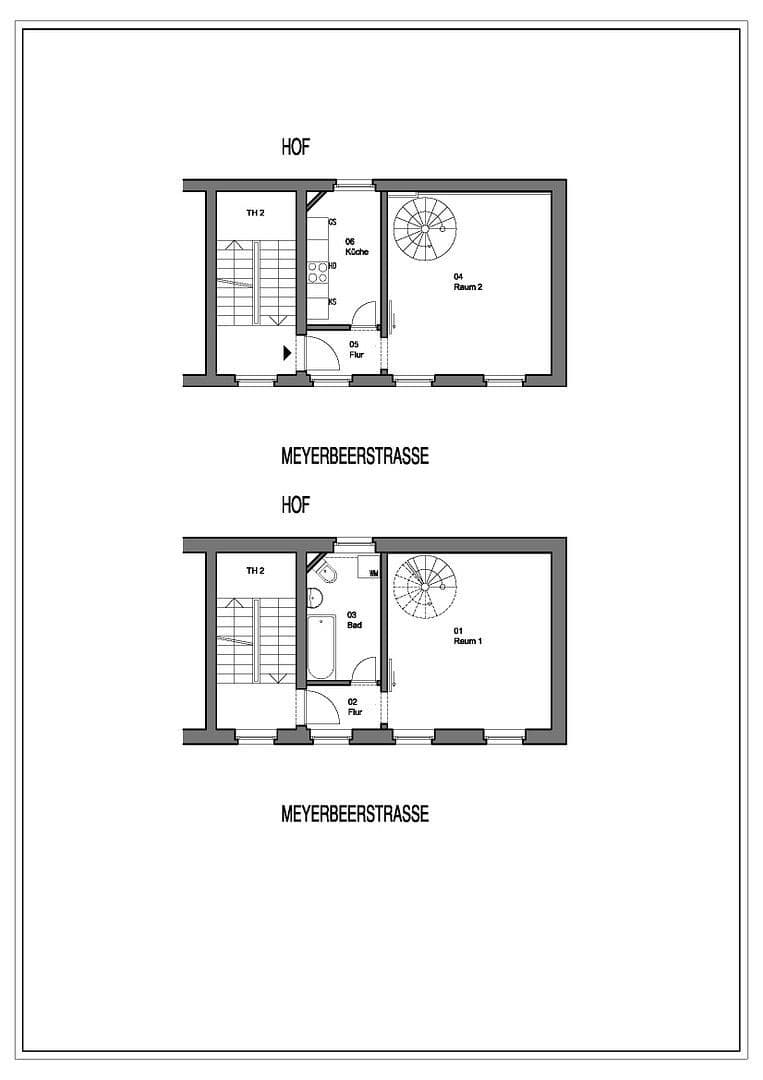 Pronájem bytu 2+1 64 m², Meyerbeerstr.74, Berlin, Berlín Pronájem bytu 2+1 64 m², Meyerbeerstr.74, Berlin, Berlín